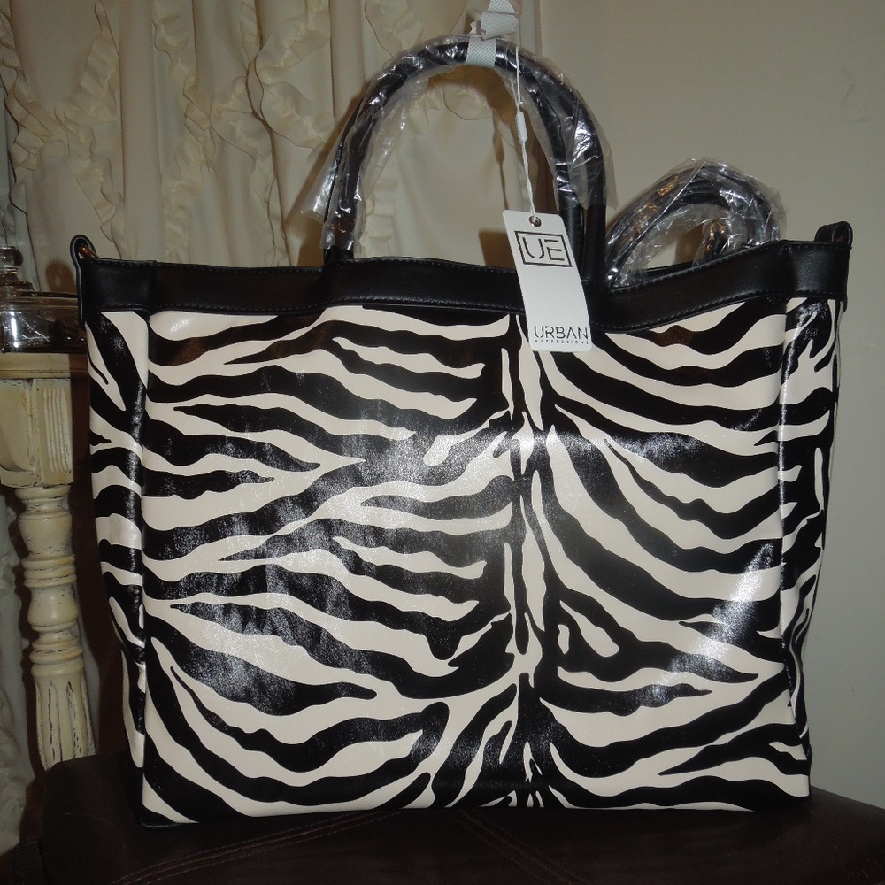 Pretty Zebra Pattern Tote